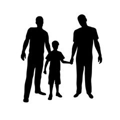family silhouettes