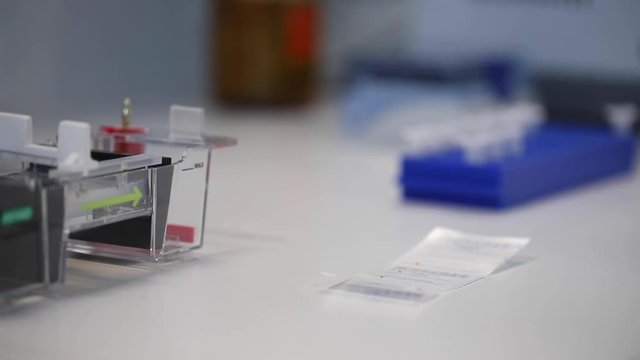 Gelelektrophorese Labor Experimente Wissenschaft
