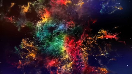 Obraz na płótnie Canvas Space colors