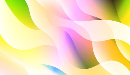 Geometric Pattern With Lines, Wave. For Your Design Wallpapers Presentation. Vector Illustration with Color Gradient.