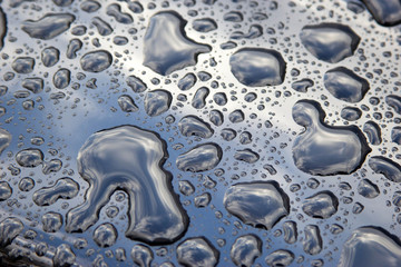 beautiful raindrops background for text