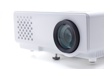 mini white projector