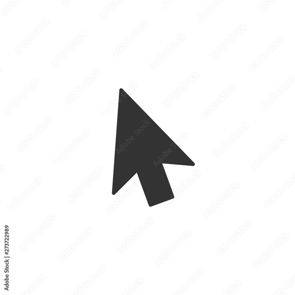Poster Computer cursor icon in simple design. Vector illustration