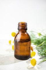 Aromatherapy by camomile oils alternative medicine