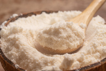 Coconut Flour in a bowl