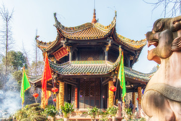 Qingyang monastery scenic spot