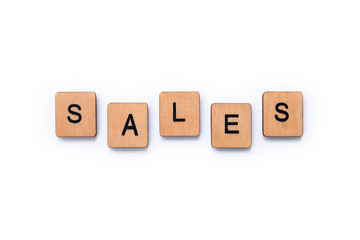The word SALES