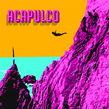 La quebrada Acapulco, Mexico