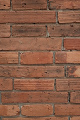 Red brick background