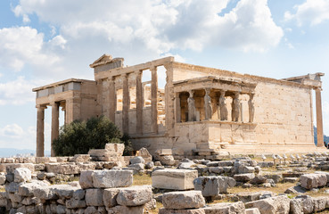 Fototapeta na wymiar ruins of the ancient temple