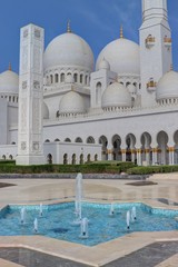 Fototapeta premium Abou Dhabi au moyen-orient