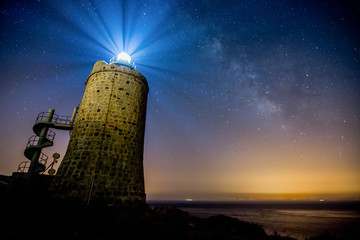 A sky full of stars, milky way from Spain