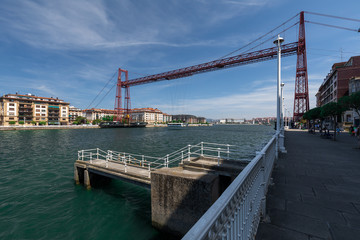 Puente colgante, bizkaiko zubia, unesco heritage in Vizcaya