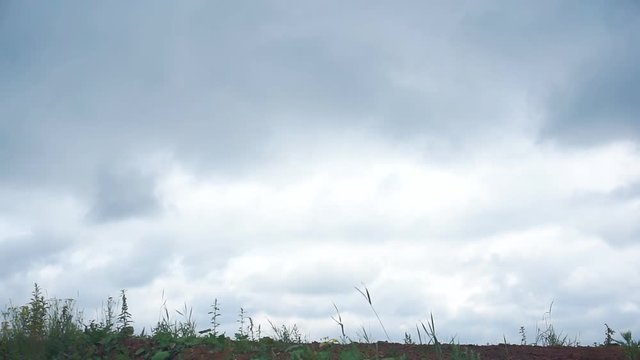 Motorcyclists overcome jumps. Jumping on a motorcycle. Motorcycle racing.1920X1080 Full Hd.