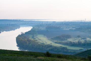 Morning on the river early