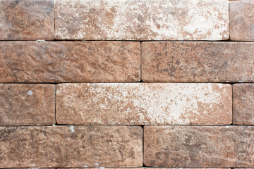 Texture pattern brickwork with old brick