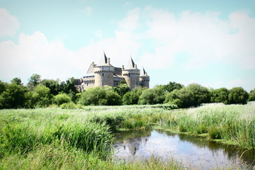 suscinio ,château médiéval en bretagne