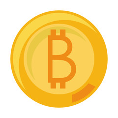 Bitcoin cryptocurrency digital money symbol