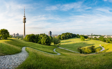 München Olympiaberg Panorama