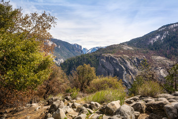 Fototapeta na wymiar Beautiful landscape of the Yosemite National Park. California, USA