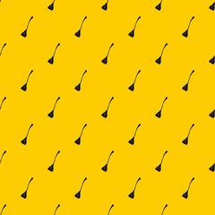 Witches broom pattern seamless vector repeat geometric yellow for any design