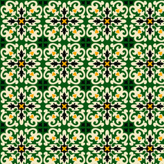 pattern-mosaic-green-yellow