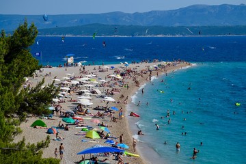 Zlatni Rat Beach, Brač Island, Croatia