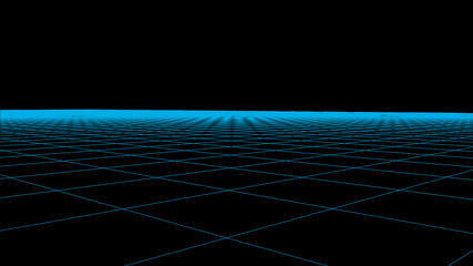Abstract vector wireframe landscape. Abstract mesh background. Polygonal mountains. Vector illustration.