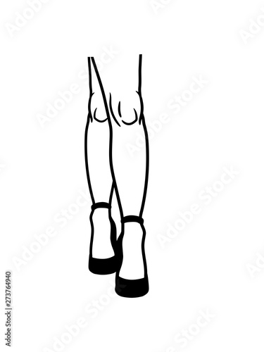 Fototapete Frau 2 Lange Beine Gehend Weibliches Bein Fuss High Heels Sexy Madchen Girl Cool Hubsch Schon Fetisch Clipart Comic Cartoon Lustig Schuhe Absatze Style O Mat