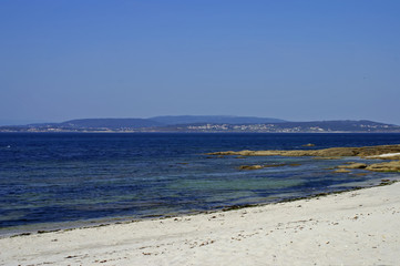 Islas Ons in Galicia Spain
