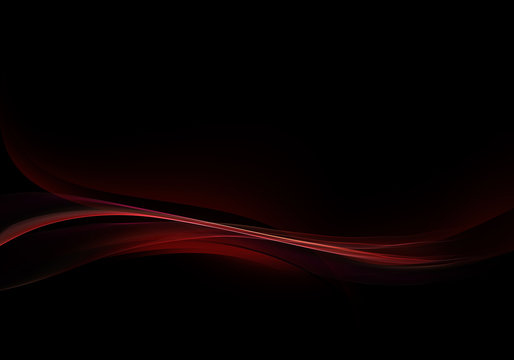 Abstract background waves. Black and red abstract background for wallpaper oder business card