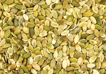 Organic and healthy pumpkin seeds0