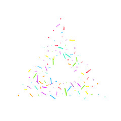 Sprinkles grainy. Cupcake donuts, dessert, party