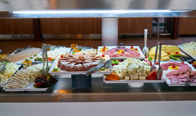 Buffet restaurant, the hotel restaurant