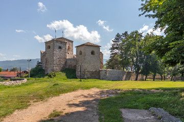 Fototapeta na wymiar Outside view of Ruins of Historical Pirot Fortress, Southern and Eastern Serbia