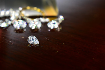  Hardness symbol diamond As jewelry Rare and expensive, worth having possession