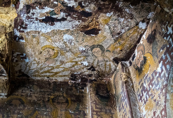 The rocky church of Wukro Cherkos in Ethiopia