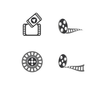 panda ilustration logo vectindustri film icon logo vector designor icon