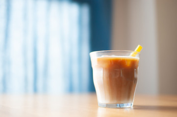 おうちカフェ　カフェラテ