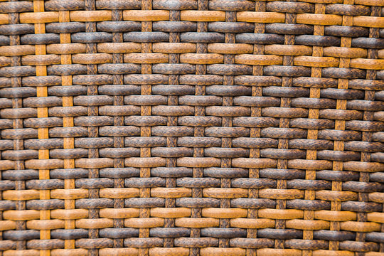 Old rattan texture