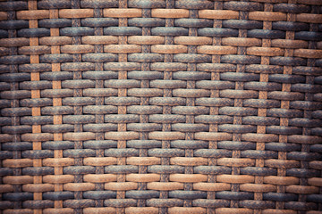 Old rattan texture