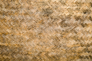 Old Bamboo weave texture