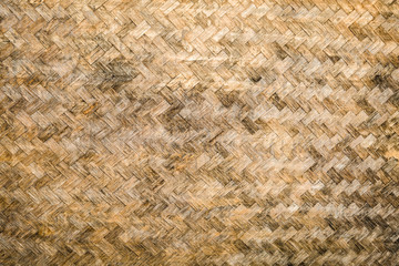 Old Bamboo weave texture