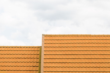 Tiles roof pattern architecture