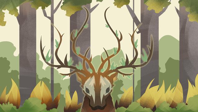 Milu deer