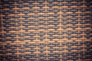 Old rattan texture