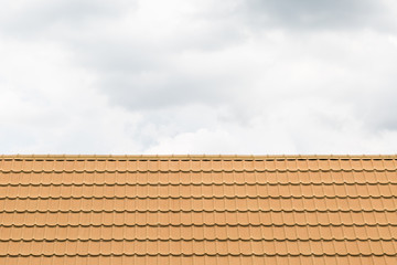 Tiles roof pattern architecture