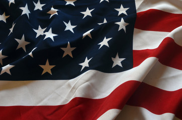Flag USA as a patriotic background