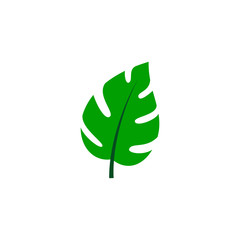green leaves icon logo