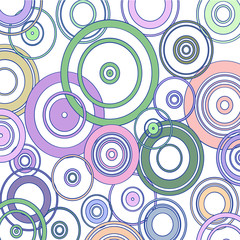 Fototapeta premium Pattern with circles